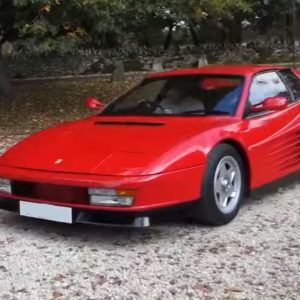 impianto di scarico Ferrari Testarossa Catalizzata 84 > 92